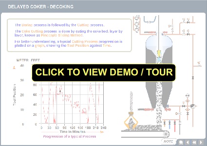 Delayed Coking Process Demo