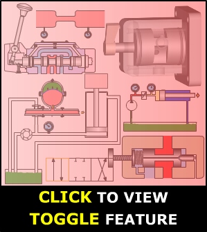 English to Arabic text toggle - Hydraulic Circuit course